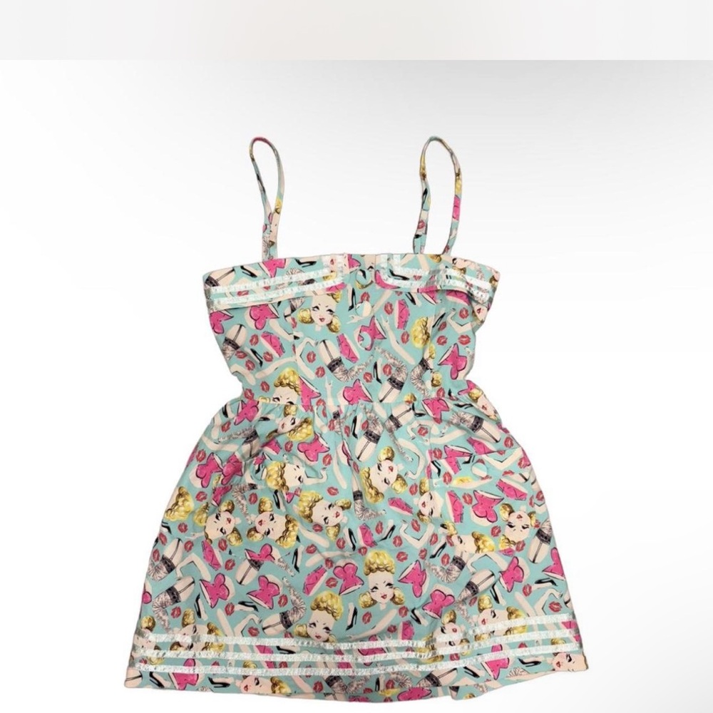 Vintage Rare retro iron fist dress